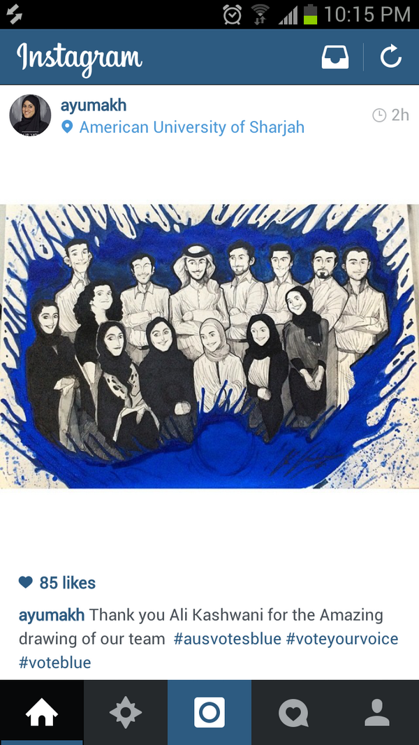 hamda_alqamzi's tweet photo. Vote blue .. your voice 
Good luck Mariam and Doaa ♥♥ ♥
and the rest of the blue team =)) @AyumaKh @yourvoice_aus http://t.co/ERRIfV0Uv2