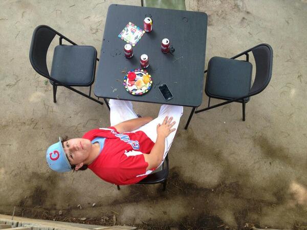 GHSbaseball417's tweet photo. @RYANmBACHUS has no friends. http://t.co/PddciJEcP3