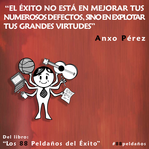 Yoriento's tweet photo. El éxito no está en mejorar tus defectos sino en explotar tus virtudes http://t.co/dEaIV7A4N6 @anxo8BELTS #88peldaños