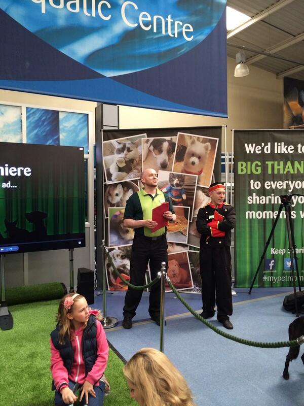 Pinkatieboo's tweet photo. Great turn out at @PetsatHome #stockport #petpremiere @sh00tthem00n #mypetmoments keep sharing! http://t.co/SsfTRVL78H
