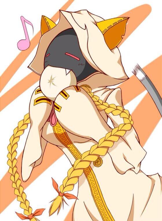 SlowButStrong's tweet image. *The hooded girl hopped onto the tl happily chewing away at a meat bun*
Tao is sorry for the long wait.
But now--