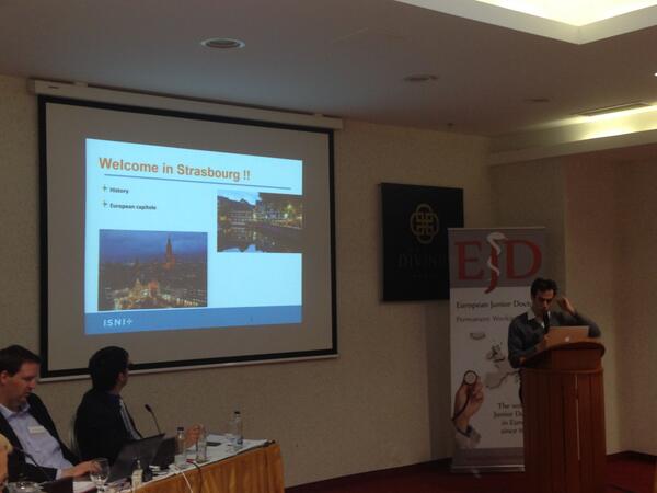 <a href="/ISNItwit/">ISNI - InterSyndicale Nationale des Internes</a> Très fier, au nom de tous les internes, d'accueillir le prochain meeting de l'<a href="/ejdpwg/">EJD</a>