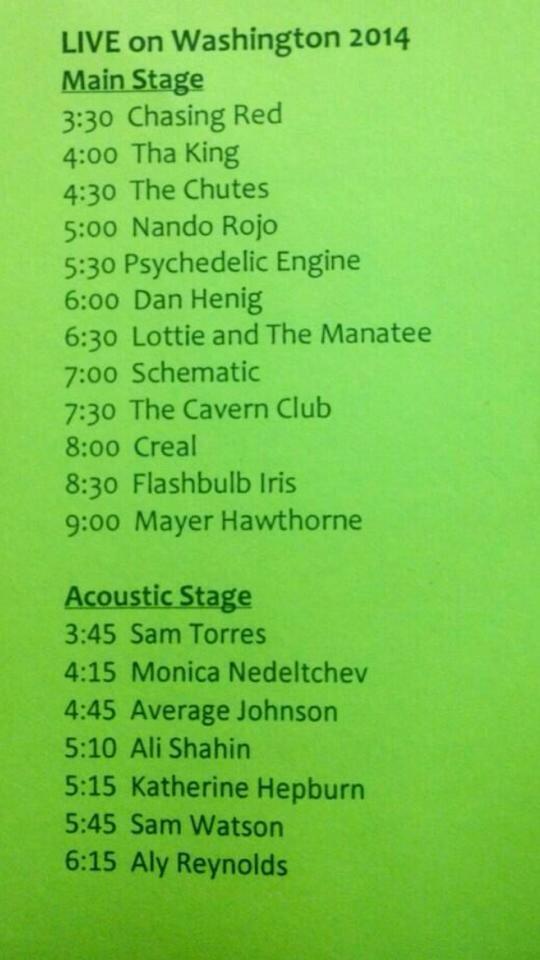 ShowTown_'s tweet photo. Here's the lineup for @neutral_zone FREE concert today with @MayerHawthorne as the headliner! #AnnArbor #local #music http://t.co/cquUjyheAl