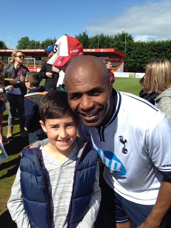 androofrench's tweet photo. @blissettstands Liam says it's cool I have footballer friends http://t.co/QwND9lN5Gy