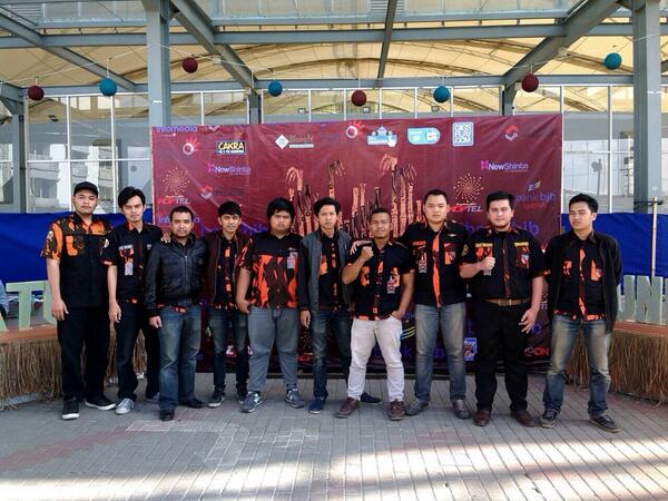 Sapma PP YPTelkom menghadiri acara Paguyuban Sunda Universitas Telkom