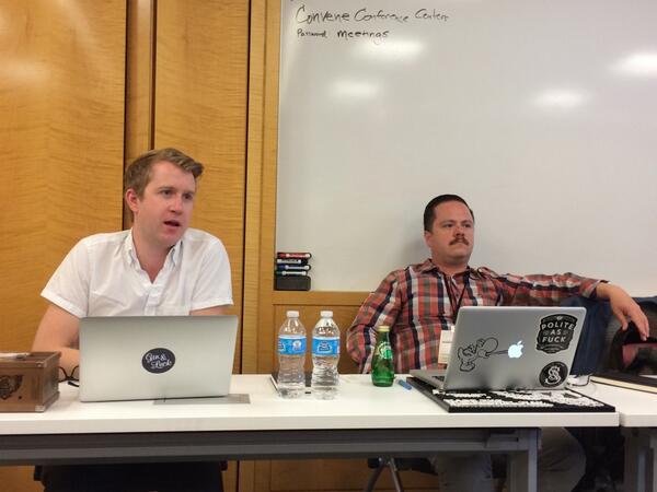 dyakobovitch's tweet photo. #erickCastro and #alexDay at #MCC2014 with @partenderapp http://t.co/jaXElhfueH