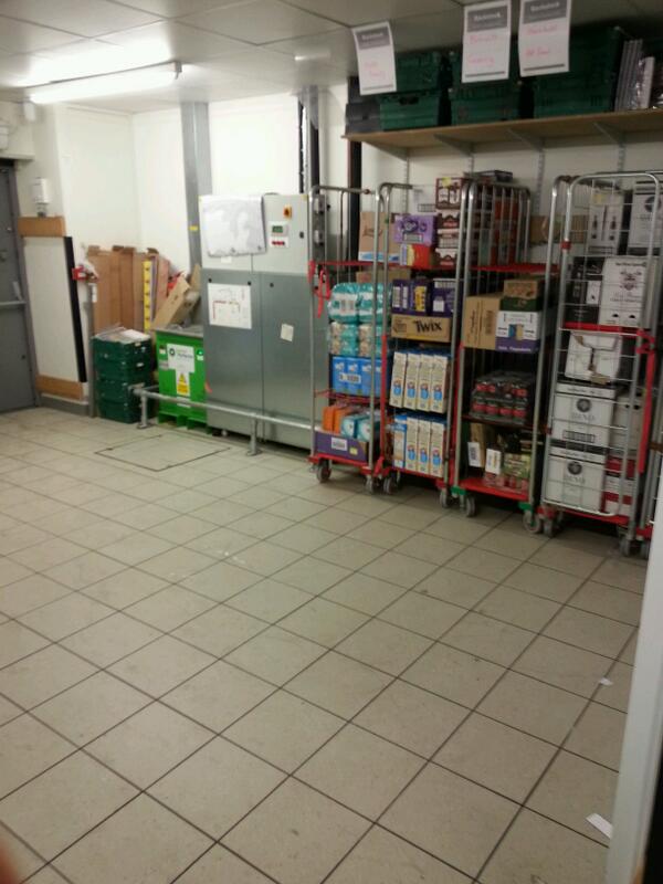 This is where a full week of hardcore osi and non stop filling gets you :)  #emptywarehouse