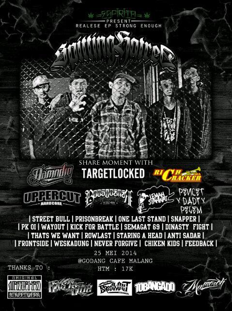 Next rock @spittinghatredh 25 mei goddang cafe.