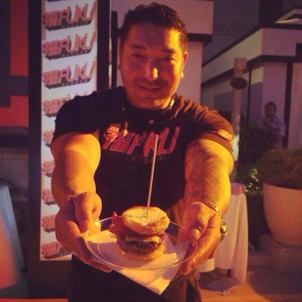 fukuburger's tweet image. Oh herro! #uncorkd 2014 #GrandTasting reppin @famevegas @thelinq
