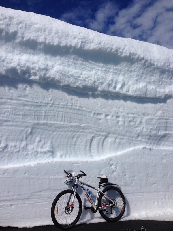 GroElis's tweet image. Fantastisk sykkeltur fra fjøre til fjell i dag, Geiranger- Dalsnibba