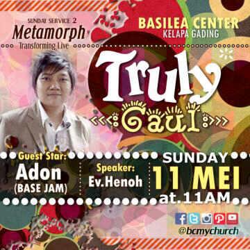 basileans's tweet photo. #MetamorphSundayService| Sun, 11 May '14 | 11am | Basilea Center | Ev. Henokh | GS: Adon (Base Jam) | Be there guys ♥ http://t.co/KhXlaQ56ds