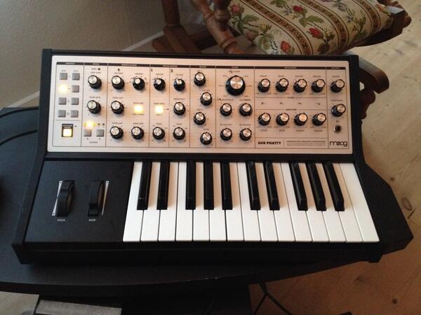 FreakOnce's tweet photo. Chillin with Dr. #moog for @TheRealAllEarz new #TRAX http://t.co/Rg2qmzC6sI