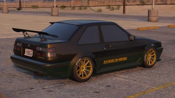 ozcontrolcustom's tweet image. GTA players can you give this a like please its for a comp. Green and Gold Futo #GTAV rsg.ms/1nzoXgS
