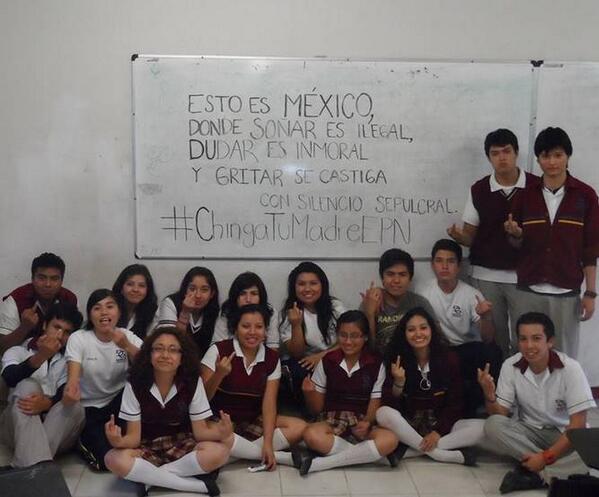 yoyisOficial's tweet photo. Desde #Xalapa, Veracruz nos unimos a la causa #ChingueAsuMadreEPN. La Gran Mentada de madre nacional http://t.co/Pld0gQXm2m