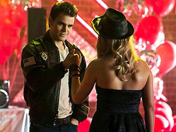 Me dancing with @PWasilcwski 
In TVD