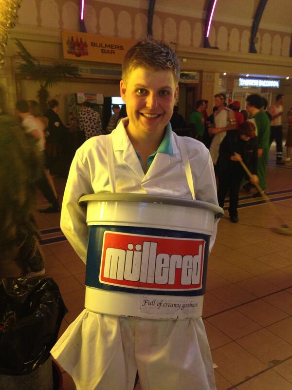 “<a href="/FarmersGuardian/">Farmers Guardian</a>: Vice county chairman of Shropshire YF as a muller yoghurt!! #goodeffort ” <a href="/stephen1evans/">stephen evans</a> #yfcagm