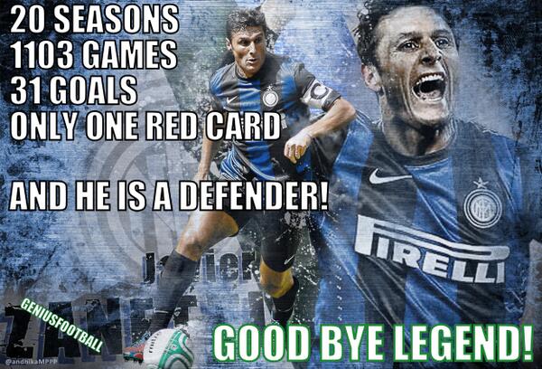 FootballFunnnys's tweet photo. Zanetti legend! http://t.co/JFKntjv1d5