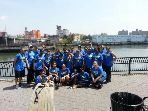 OREYORG's tweet image. Thanks to all our volunteers who came to Harlem Rvr Park &amp;amp; @NY4P for organizing the day #volunteer  #nycparks
