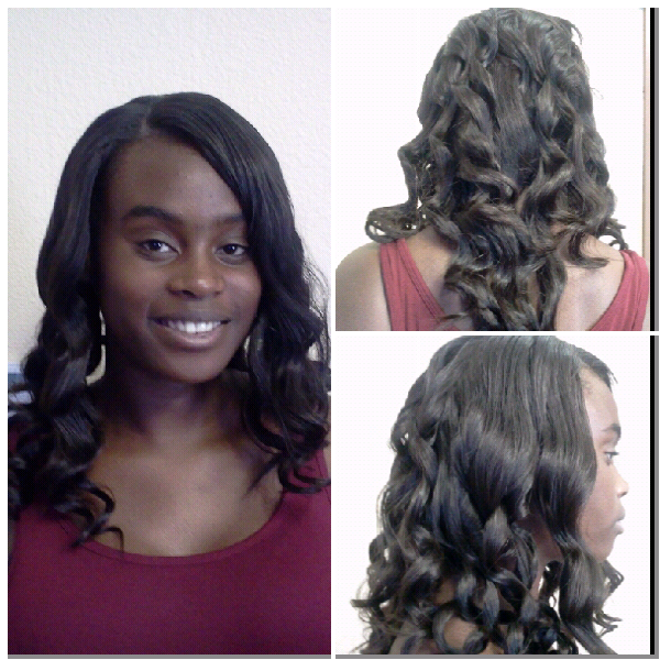 MarHairGallery's tweet photo. 'Tis the season, Prom Season! Ms.Lesha w/ her beautiful natural part install #netweave 18/16'#virginstraightremy #WHE http://t.co/YHYys1sSIr