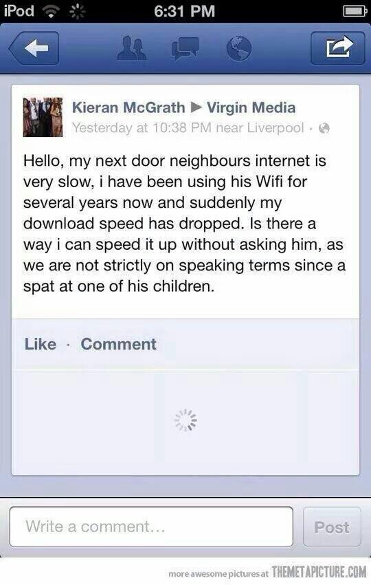 FBAwayEnds's tweet photo. Virgin Media problems http://t.co/22nQZlYayM