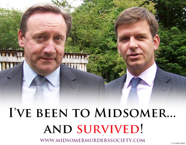 Just a couple of days left to book for this year's convention... Don't hesitate! See our website. #MidsomerMurders