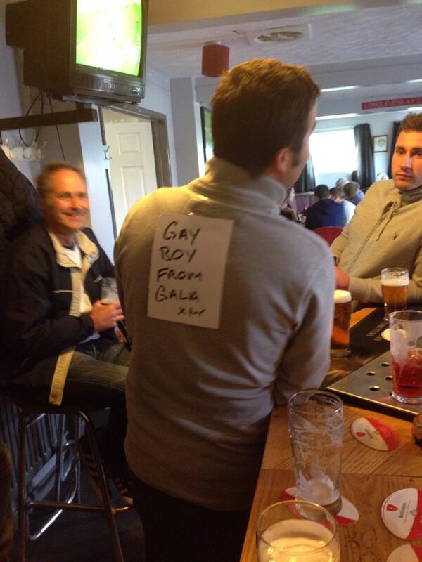 longlevensafc's tweet photo. Banter at levens @xavi_allen http://t.co/cxPBNP0xcc