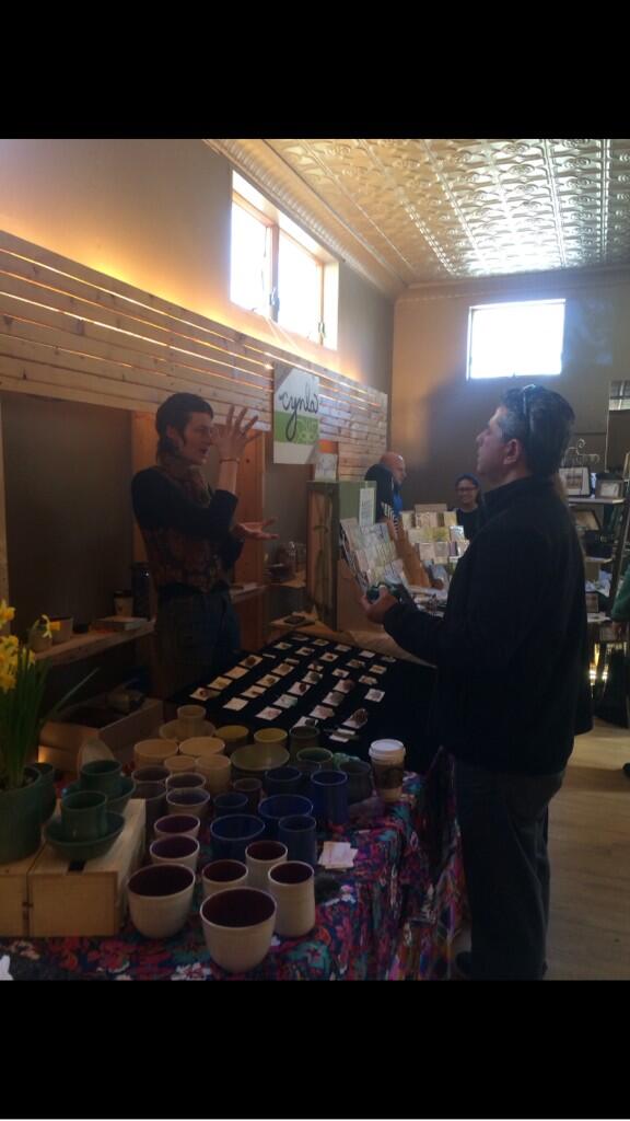 thelivingroomCS's tweet photo. Gearing up! #bazaaronhudson http://t.co/6DGnYIEAw5