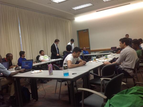 In the process of electing our new board for the 2014-2015 school year. #BetaBeta