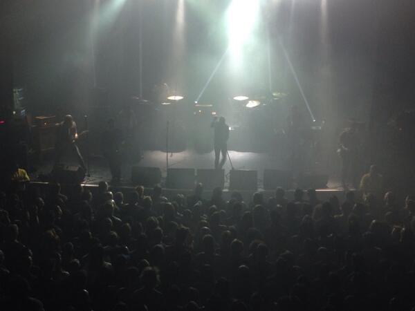 MetalHammer's tweet photo. .@Cultoflunaoffic doing what they do best #beyondtheredshift http://t.co/YI85RJPS6s