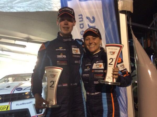 liesette's tweet photo. Yeehoo!!! p2 race 1 @gt4series !!So proud and happy @robsevers ,really awesome mate!Txs @LasMorasRT 4 the great car!👍 http://t.co/jjF8o3N4uH