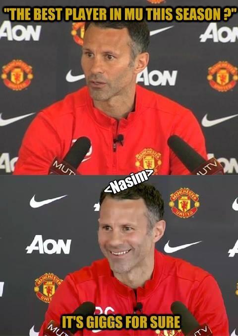 BetAdviser_'s tweet photo. Giggs xD http://t.co/1v6DPozT5v