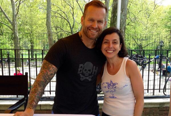 silbrazil's tweet photo. @MyTrainerBob You made me do burpees in the wet grass. Thanks for being so loving to me. http://t.co/KO8QWHrYOF