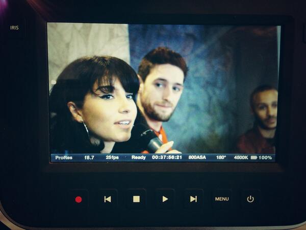 Franklyn_Lane's tweet photo. Filming for the BBC in Glasgow on #bmcc @itsYasmin http://t.co/XTPK3i7Dqg
