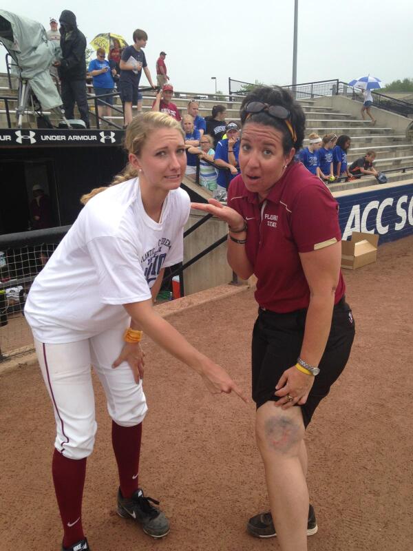 Along with all of the great things that happened at the ACC tournament this week, this also happened. Sorry euni!