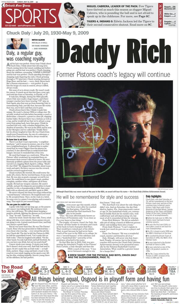 AlexBerant's tweet image. #alwaysrememberneverforget #pouringoneout RT RIP Chuck Daly, best Pistons coach ever w/back-to-back NBA titles.