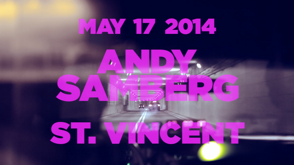 nbcsnl's tweet image. Next week!! Our season finale!! #AndySamberg w/ musical guest @st_vincent!! #SNL