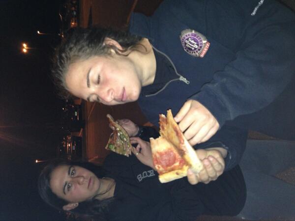 Rayna eats #sluttypizza #turnupforpizza #shotgunpizza #pizza