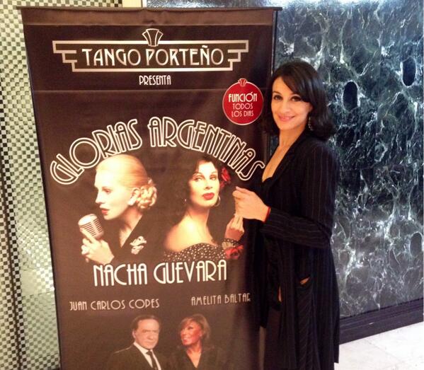 anitateatro's tweet photo. En #TangoPorteno por disfrutar a la gran @nachaguevara http://t.co/5J8E8YuJky