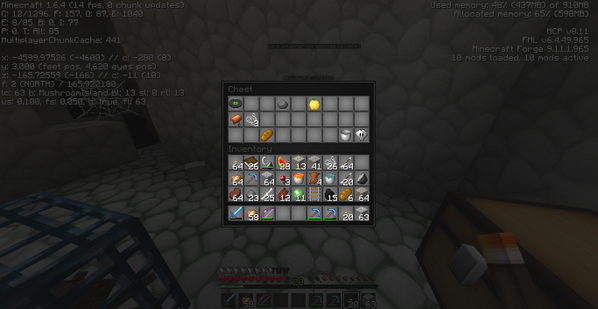 ElectricPizza1's tweet photo. @ElRichMC ¿Curioso que se genere un spawner de arañas , con un cofre que tenga una manzana de oro en Y: 3? http://t.co/0xeZdZXvP5