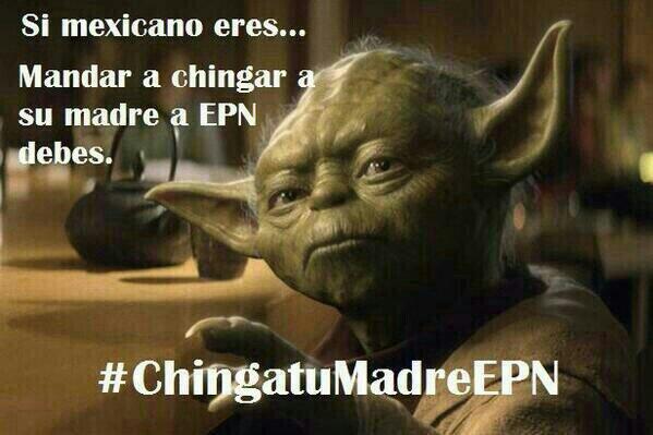 riBH32's tweet image. Por que la lo dijo el maestro Yoda jajaja #ChingueAsuMadreEPN