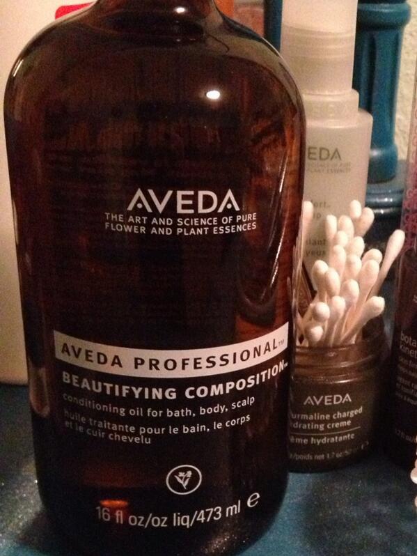 Happy day! My #aveda came in! #perksofbeinganLMT #beautywithclass #reducerecyclerepurpose