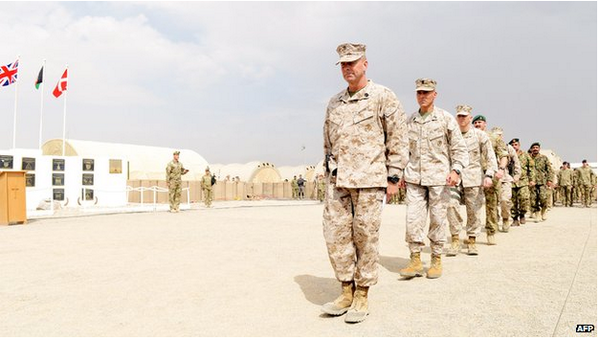 British forces pull out of their last outpost in Helmand, in Afghanistan bbc.in/1iDG8Nh