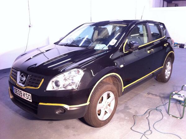 Autobsession's tweet image. Official opening coming soon but works already started. Here's the first car having paint correction in the studio