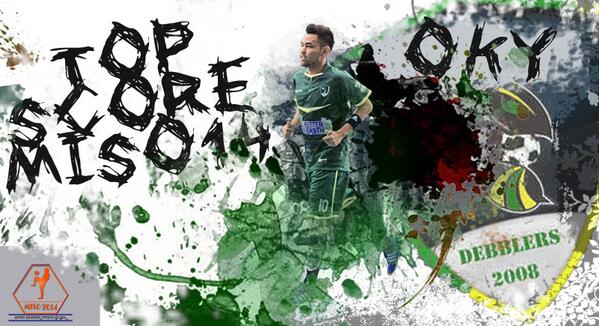 footballUTama_'s tweet photo. TOP SCORE @miso_2014 OKY @greendebblers SEBANYAK 12 GOL http://t.co/CWpx984Vao