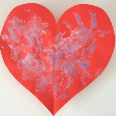 Een heel lief moederdag knutsel gekregen van mijn allerliefste prinsesje 😘