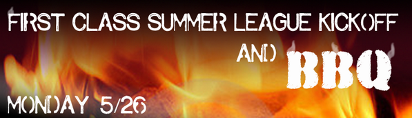 HFBercovich's tweet photo. Join us for our Summer League Kickoff and BBQ on 5/26 hosted by First Class! #headfirst #bbq
http://t.co/hHJ6JgJUCU http://t.co/OaugfKRXwu