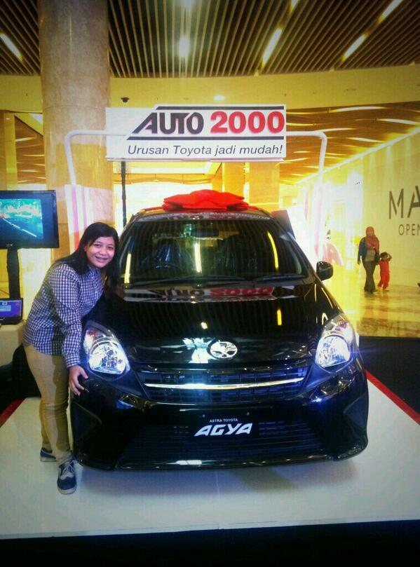 Creat Road Your Dream True w/ TOYOTA AGYA Elegant &amp; Luxurious <a href="/auto2000camp/">auto2000campaign</a> <a href="/JktMarketing/">JakartaMarketingWeek</a> #JMW2014 #peoplewithpassion