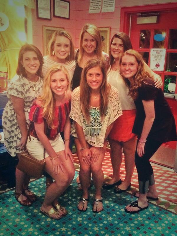 Cheers to a wonderful year spent with my beautiful Theta ladies! So blessed by each &amp; every one of them