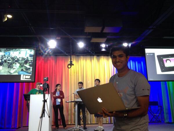 Pai_dPiper's tweet photo. #cfihackathon final presentations underway! @IndiaHackathon http://t.co/SrGWuEsEAn
