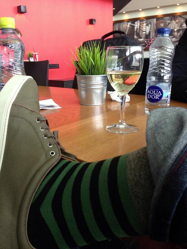 geraldclayton's tweet photo. Stranded in Copenhagen on my way back to the states. Had to buy myself some birthday socks. #cheers #30 #lifeforum http://t.co/4HgklS0cK4